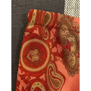 Vintage Zero Zero Womens Skirt Large Red Paisley Fairy Prairie Cottagecore Boho thumbnail 4