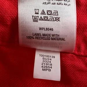 On 34th Women's Red Linen Blend Pleated High Rise Shorts Size 14 thumbnail 5