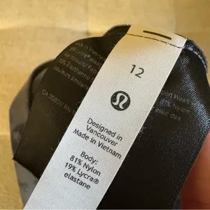 LULULEMON Align Crop 21” Diamond Dye‎ Pitch Grey Graphite Grey Size 12 thumbnail 6