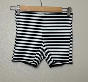 Zara small striped Halloween beetlejuice core shorts women casual preppy chic thumbnail 1