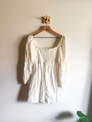 Reformation Michaela Mini Dress Size 8 thumbnail 6