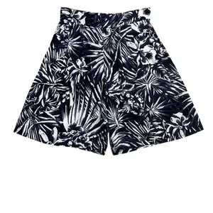 VTG‎ 90s DAWN JOY FLORAL Shorts Set Two Piece ROMPER High waist Size Small thumbnail 2