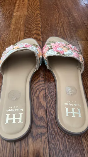 Haute Hippie Beaded Sandals thumbnail 4