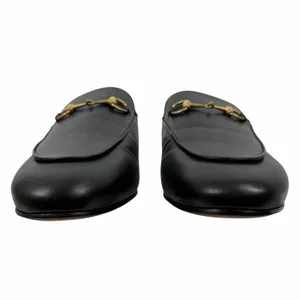Gucci Princetown Horsebit Slipper Mules Black Leather Size 41.5 thumbnail 5