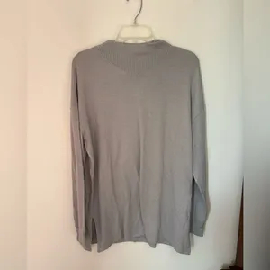 Abercrombie & Fitch Soft A&F Cozy Turtleneck Sweater Large Gray thumbnail 12