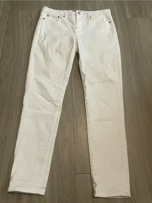 Banana Republic Women's White Skinny Jeans thumbnail 1