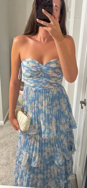 Lulus Maxi Dress Wedding Guest thumbnail 1