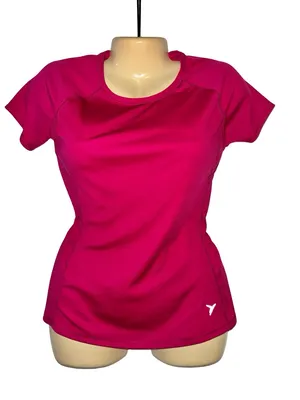 Old Navy Fuchsia Short Sleeve Active Tee thumbnail 1