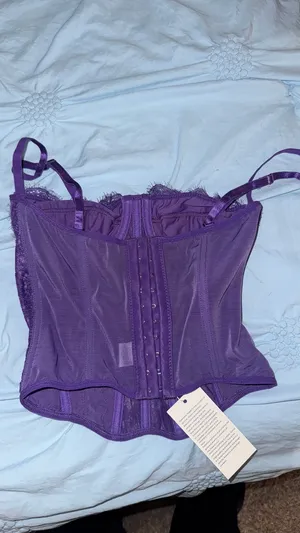 Amazon Purple corset top thumbnail 2