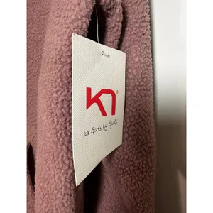 Kari Traa Rothe Hoodie Women Medium Taupe Half Zip Teddy Fleece 622570 NEW‎ thumbnail 5