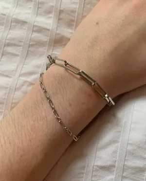 Boutique Silver Chain Bracelets thumbnail 1