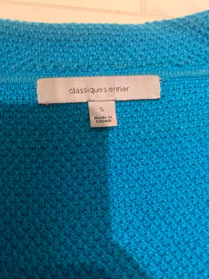 Classiques Entier Nordstrom short sleeve sweater jacket blazer cashmere blend thumbnail 2