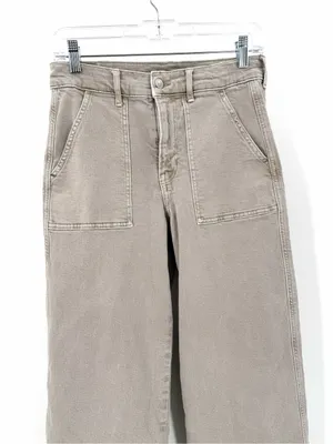 AE American Eagle Stretch Super High-Waisted Baggy Wide-Leg Relaxed Jean Pant thumbnail 4