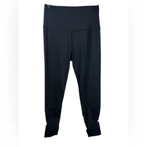 Beyond Yoga Black High Waisted Mesh Panel Leggings Size M activewear‎ leggings thumbnail 2