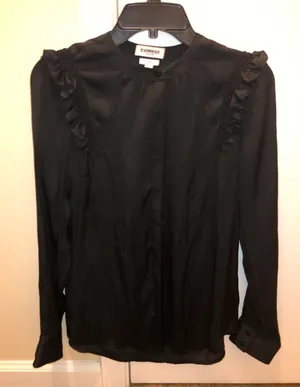 Express Black Blouse thumbnail 1
