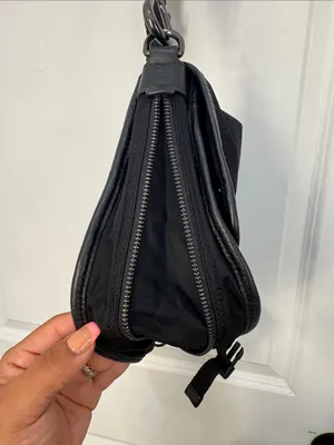 Lululemon Now & Always Crossbody bag Black Nylon Leather Trim thumbnail 12