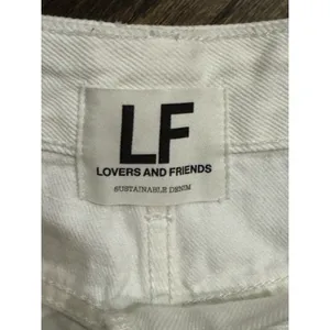 Lovers and Friends Jack High‎ Rise Cut Off Shorts Geneva Size 23 thumbnail 4