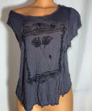 We The Free Off the shoulder rose top thumbnail 1