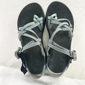 Chaco Women's ZX/2 Sport Sandals Size 9 Gorpcore Hiking Strappy Blue Grey thumbnail 6