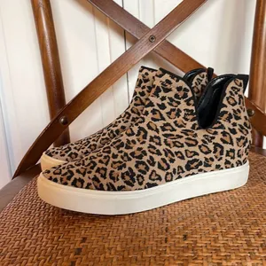 Steve Madden Loxer knit leopard pull on sneaker 8 thumbnail 3