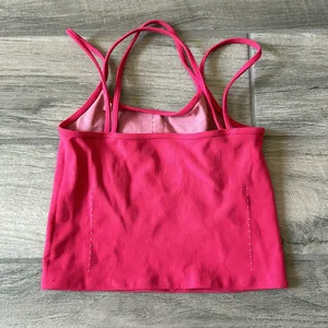 Dion Lee X carbon 38 pink crop tank thumbnail 2