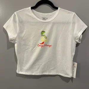Orange Kiss Spicy Margs Baby Tee thumbnail 1