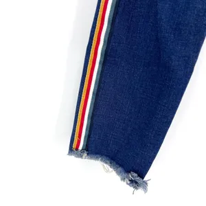 Abercrombie & Fitch Simone High Rise Ankle Jeans with Sporty Stripes Size‎ 26 thumbnail 4