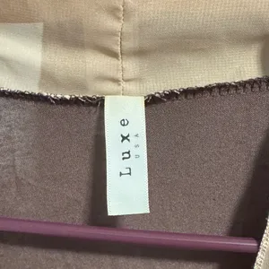 Luxe Brown and Cream Women's kimono thumbnail 2