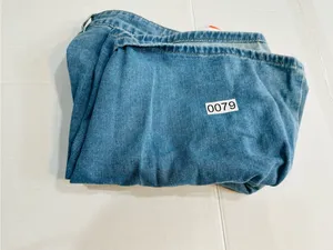 Cider Light Blue Flared Denim Shorts thumbnail 10