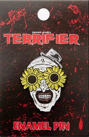 Terrifier Art The Clown Sunglasses Enamel Pin Hot Topic Exclusive thumbnail 1