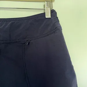 Green Tea sports tennis skirt‎ women's size large pockets navy blue drawstring thumbnail 2