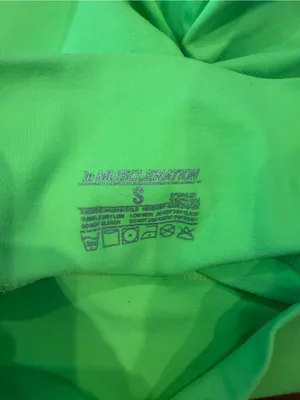 Evolve Signature Booty Shorts in Key Lime - size small! thumbnail 3
