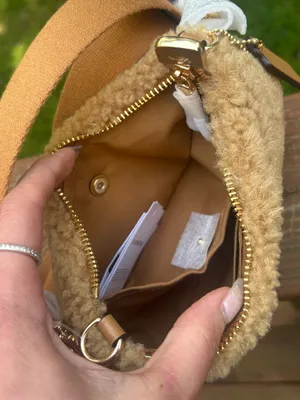 Authentic Coach 1941 Tan Sherpa Shoulder /crossbody Bag with 2 straps thumbnail 9