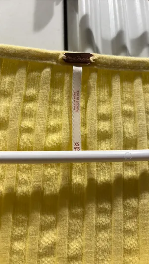 Free People Yellow Blouse thumbnail 2