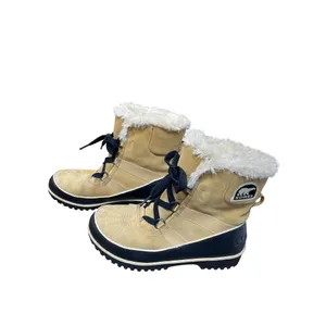 Sorel Womens Carnival Winter Boots Faux Fur Lined Size 8.5 SKU 9286 thumbnail 3