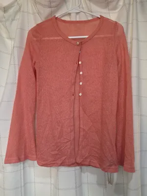 Dazy Lightweight Cardigan Pink Size M thumbnail 1
