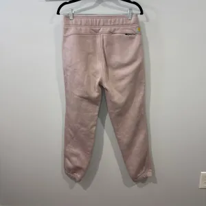 Carhartt Women Fleece Joggers Pink S Relaxed Fit 28 Inseam thumbnail 5