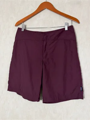 Patagonia Duway Shorts 9” Lightweight in Burgundy 8 thumbnail 3