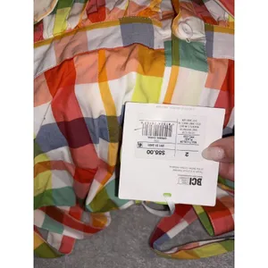 Christopher John Rogers for Target Plaid‎ Wide Strap Tie Waist Dress Size 2 NWT thumbnail 5