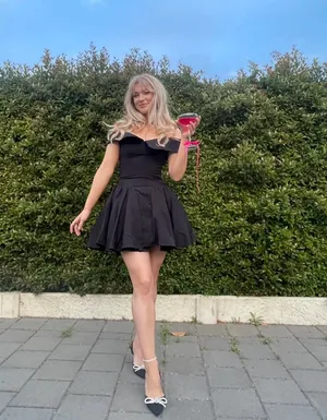 House of CB Elida Black Off Shoulder Mini Dress thumbnail 5