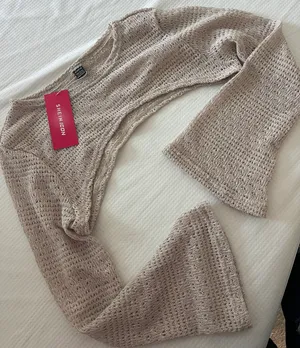 SheIn Icon Extra Cropped Sweater thumbnail 1