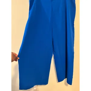 Ted Baker London Blue Pleated Culotte Pants‎ Wide Leg Size 4 NWT thumbnail 7