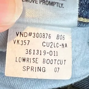 Old Navy Denim Stretch Ultra Low Waist bootcut Jeans Size 14 long thumbnail 9