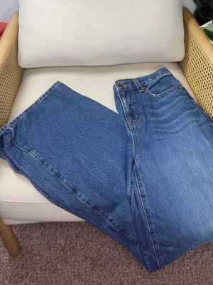 Madewell Superwide Leg Jeans Size 26 thumbnail 4