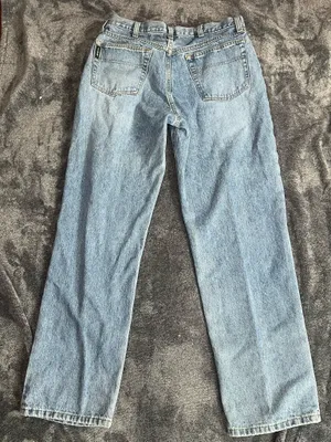 Cinch Men’s Jeans 34x32 Light Wash Straight Leg Western Cowboy Denim thumbnail 4
