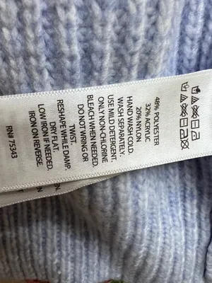 Jessica Simpson light blue cardigan sweater thumbnail 7