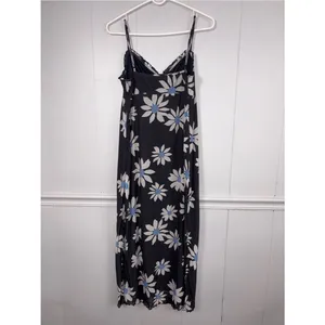 American Eagle AE Floral Daisy Mesh Midi Slip Dress Large Preppy Spring Summer thumbnail 2