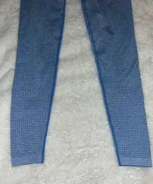 Vital Seamless Gymshark Blue Leggings thumbnail 3