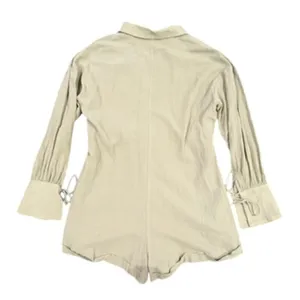 Petal and Pup Long Sleeve Romper in Green, Size US 6​ thumbnail 5