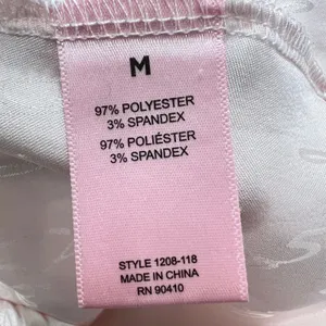 Juicy Couture Satin‎ Pink Logo Pajama Set Medium Sleepwear Cami & Pants Lounge thumbnail 7